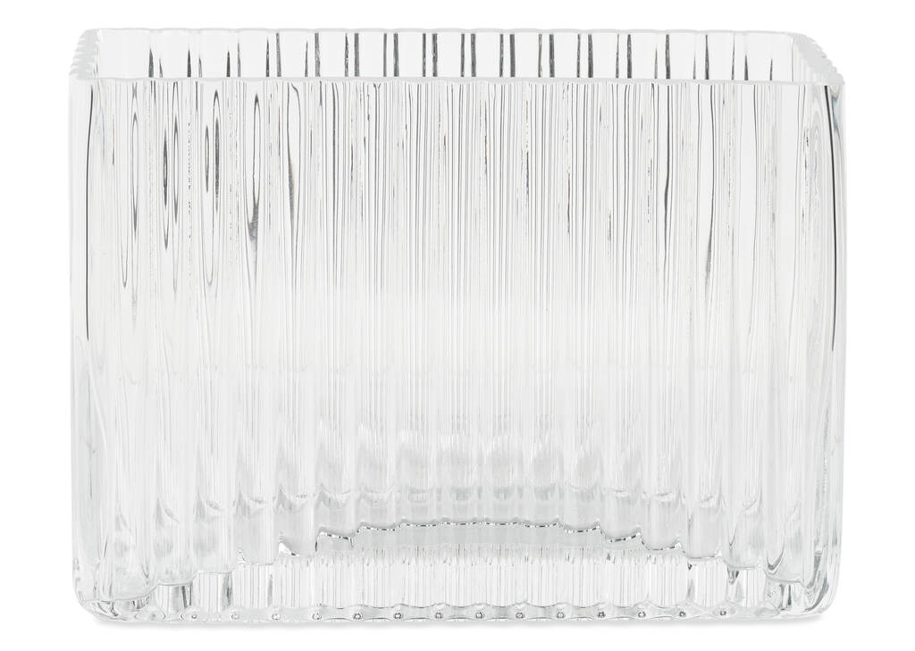 Dora Vase Wide Clear